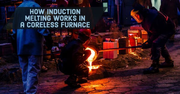 steel melting induction furnace
